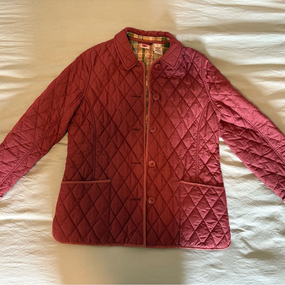 L.L. Bean Women's Quilted Cottage Core Chore Jacket